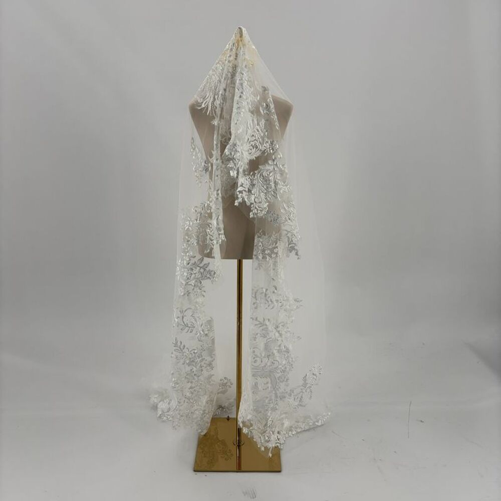 Bella Bridal Mantilla Wedding Veil Royal Length
